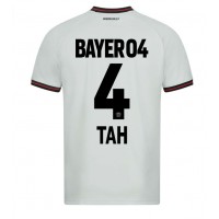 Camisa de time de futebol Bayer Leverkusen Jonathan Tah #4 Replicas 2º Equipamento 2023-24 Manga Curta